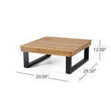 L-shape Outdoor Sectional Sofa Set Patio Leisure Lounge Set Garden Conversation Seating Set with Coffee Table & Water Resistant Cushion
