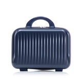 14"/20" 2 pcs/set in ABS Spinner Wheel Luggage, with Combination Lock and Front Opening Design, 14" Cosmetic Case