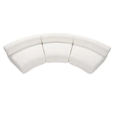 Modular Sofa Curved Sectional Sofa Compressed Cloud Couch, No Assembly Needed
