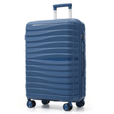 3pcs 20"&24"&28" Luggage Set Hard Shell Carry-On&Checked Suitcase Ensemble with TSA Lock & Spinner Wheel
