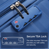 3pcs 20"&24"&28" Luggage Set Hard Shell Carry-On&Checked Suitcase Ensemble with TSA Lock & Spinner Wheel