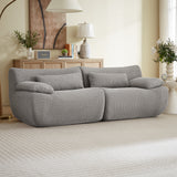 2 Seats Modular Sofa Loveseat Sectional Sofa Combination Family Sofa Set Cloud Couch