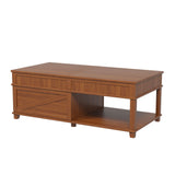 Lift-Top Coffee Table Storage Cocktail Table Center Table Sofa Side Table with Hidden Compartment & Adjustable Desktop