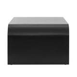 Minimalist Coffee Table Modern Cocktail Table Center Table Waterfall Curved Sofa Side Table, Easy Assembly