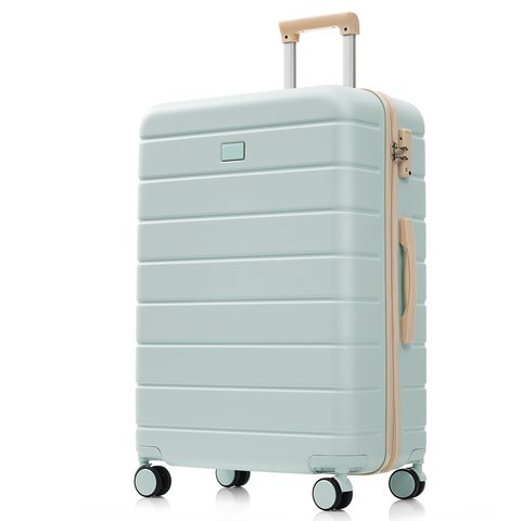 3-Piece ABS Travel Luggage Set - Premium 20/24/28 Inch Suitcases with TSA Lock & 360° Spinner Wheels