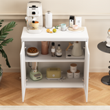 Storage Accent Cabinet, Sideboard Buffet Cabinet with Double Doors & Adjustable Shelf for Living Room, Entryway, Kitchen