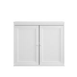 Storage Accent Cabinet, Sideboard Buffet Cabinet with Double Doors & Adjustable Shelf for Living Room, Entryway, Kitchen