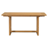 6-Piece 48.1"-84.3" Extendable Dining Table Set for 6, Large Family Kitchen Table with 4 Padded Dining Chairs & Bench, Natural