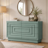 6 Drawer Dresser for Bedroom, Push-to-Open Chest of Drawers with Anti-Tip Device, TV Stand Storage Organizer for Living Room