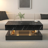 LED Coffee Table,Modern Coffee Table for Living Room,Living Room Tables,Large Living Room Furniture,LED Lights