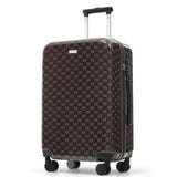 5 PCS ABS Hardside Luggage Set with TSA Lock, 360° Quiet Spinner Wheels & Multi-Stage Adjustable Handle for Travel/School