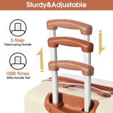 Hardshell Luggage Sets 2Pcs + Bag Spinner Suitcase with TSA Lock Lightweight 20" + 24"