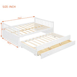 Full size Daybed with Twin size Trundle and Drawers