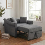 3-in-1 Convertible Sofa Bed, Folding Accent Chair, Pull-Out Sleeper Chair with Adjust Backrest