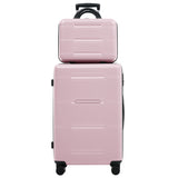 6-Piece ABS Luggage Set, Lightweight Hardshell Suitcases with Spinner Wheels, Duffel & Toiletry Bag, 14/20/24/28"
