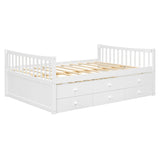 Full size Daybed with Twin size Trundle and Drawers