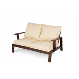 4 Pieces Outdoor Sofa Set 4-person Patio Seating Group Outdoor Conversation Set with Cushions and a Coffee Table for Patios, Gardens, or Balcony