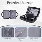14"/20"/24"/28" 4 pcs/set in PP Spinner Wheel Luggage, Carry on Suitcase, Iron Pull Rod, Combination Password Lock, 14" Cosmetic Case