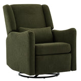 Wingback Recliner Chair Gliding Recliner Rocking Nursery Chair Accent Chair