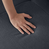 113" Modern L-Shaped Modular Sectional Sofa, Corduroy Upholstery Oversized 3-Seater Couch with Deep Seat and Movable Ottoman