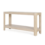 Console Table Modern Farmhouse Entryway Table Sofa Table Accent Table with Rounded Corners