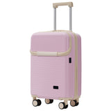5pcs Hardside Luggage Set, 20" Carry On (USB Port), Expandable 24/28" Suitcases with Spinner Wheels & TSA Locks