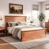 Upholstered Bench Cushioned Ottoman Bed End Bench Padded Entryway Bench Dining Bench Footrest Stool with Rolled Cushion, Teak+ Beige